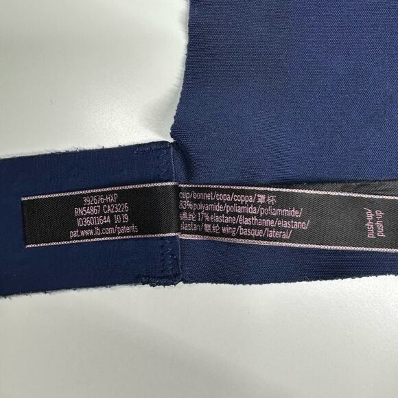 EUC | Victoria’s Secret | Push Up Bra | Blue | Size 32 DDD - Picture 14 of 16